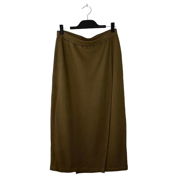 Express Tricot Vintage Size Large SET Mock Sweater Faux Wrap Skirt Boho Indie - Picture 6 of 14